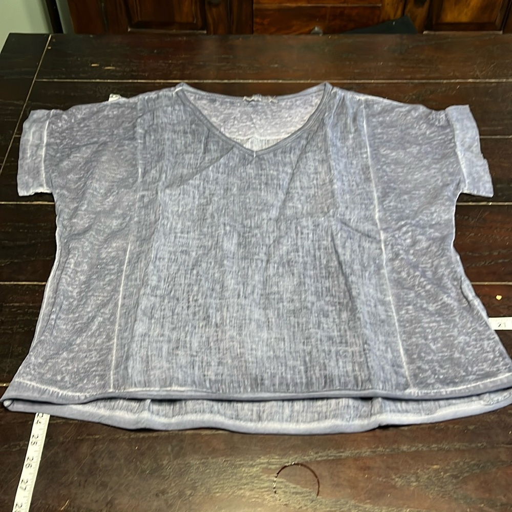 women’s shirt blue